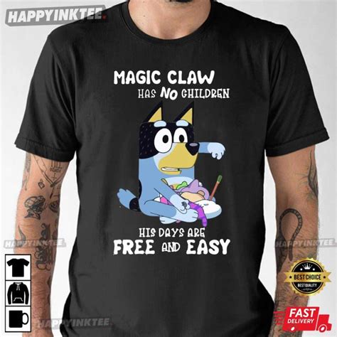 Spark Your Child's Imagination with the Bluey Magic Claw Shirt